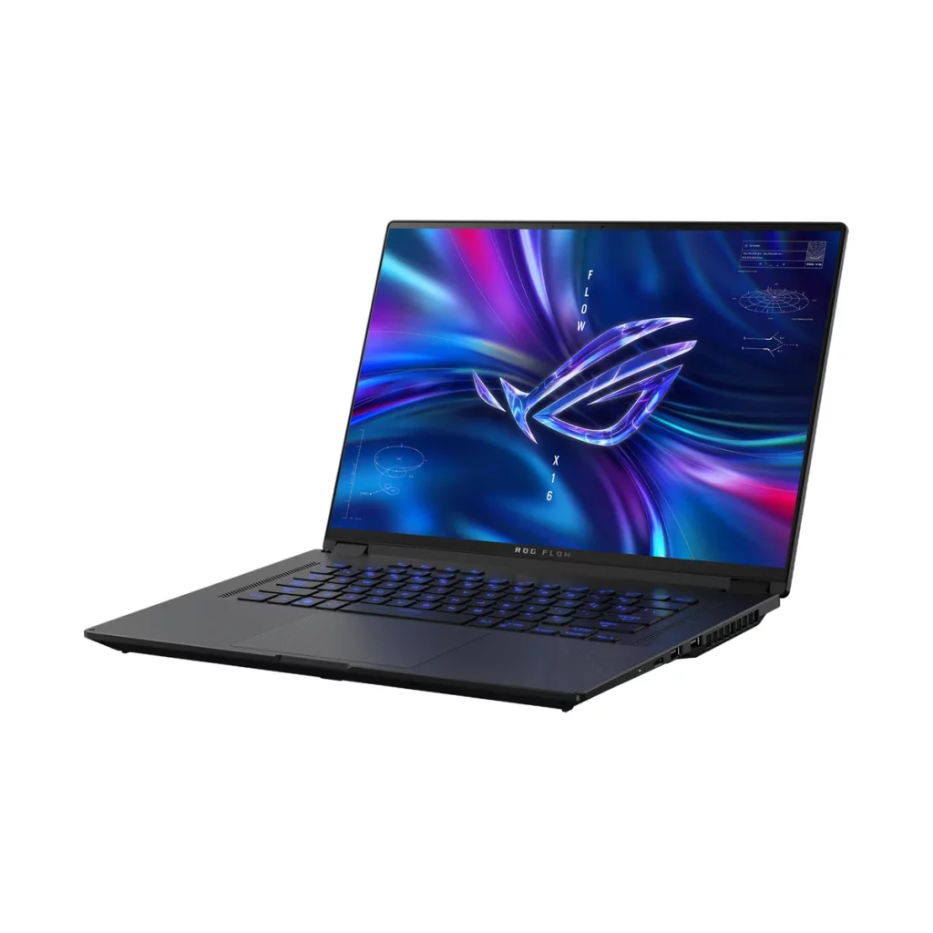 Asus ROG Flow X16 intel core i9 13th, 16go ddr5, 1To ssd, rtx4050 6go, 16″IPS Tactile – vue 1, disponible à Dakar chez Compustore