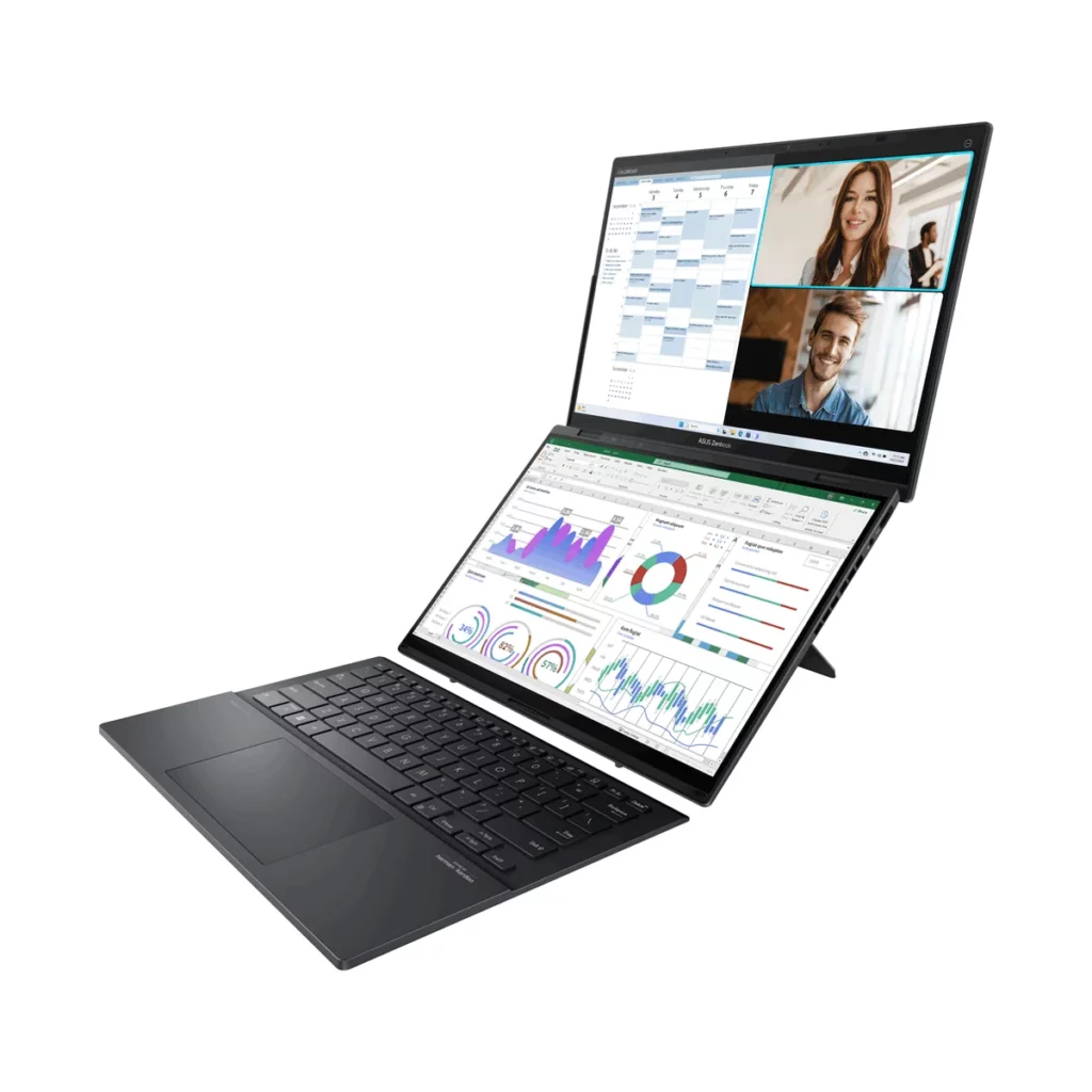 ASUS Zenbook Duo UX8406 (2024) – vue 2, disponible à Dakar chez Compustore