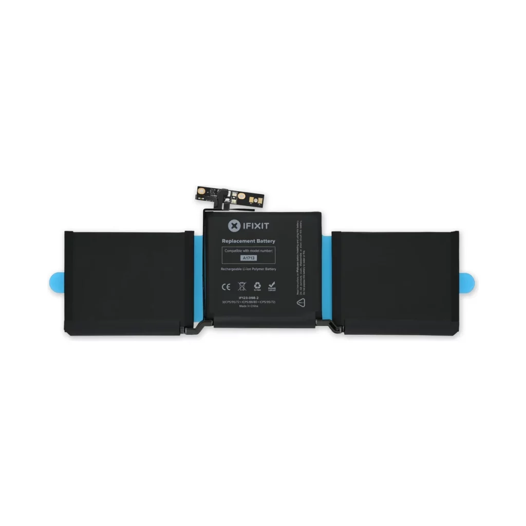 Batterie MacBook Pro 13″ Sans Touch Bar 2016-2017 (A1708) — A1713 – vue 1, disponible à Dakar chez Compustore