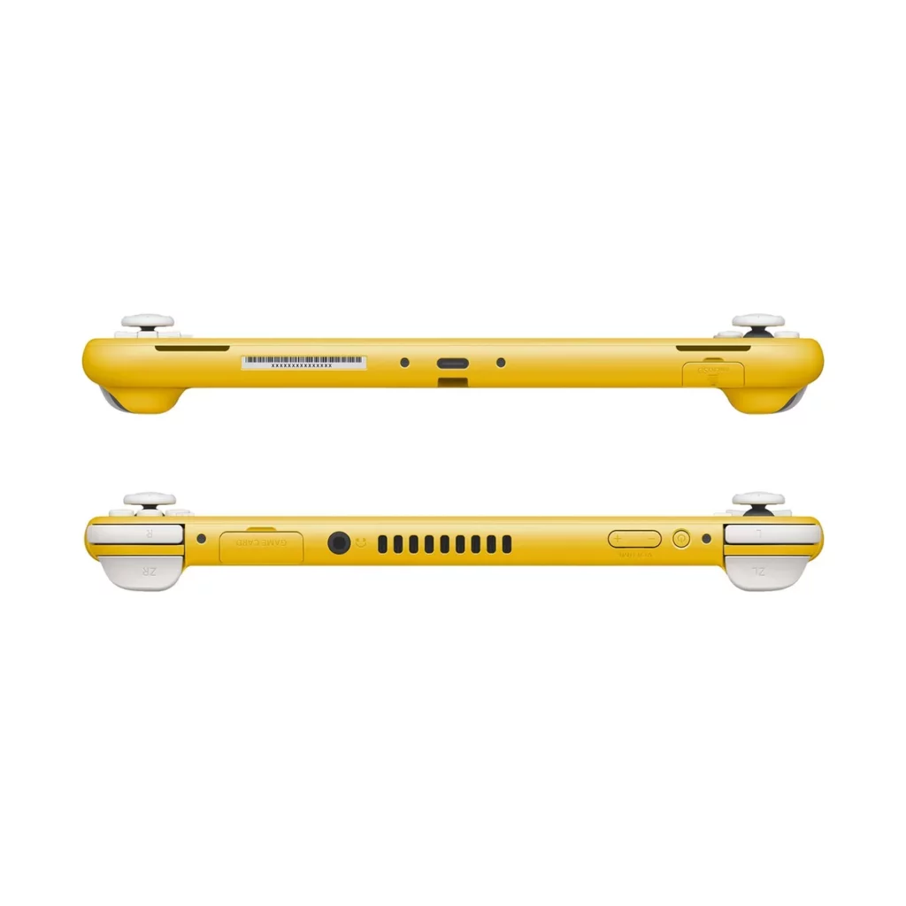 Console de Jeu portable Nintendo Switch Lite Couleur Jaune – vue 2, disponible à Dakar chez Compustore