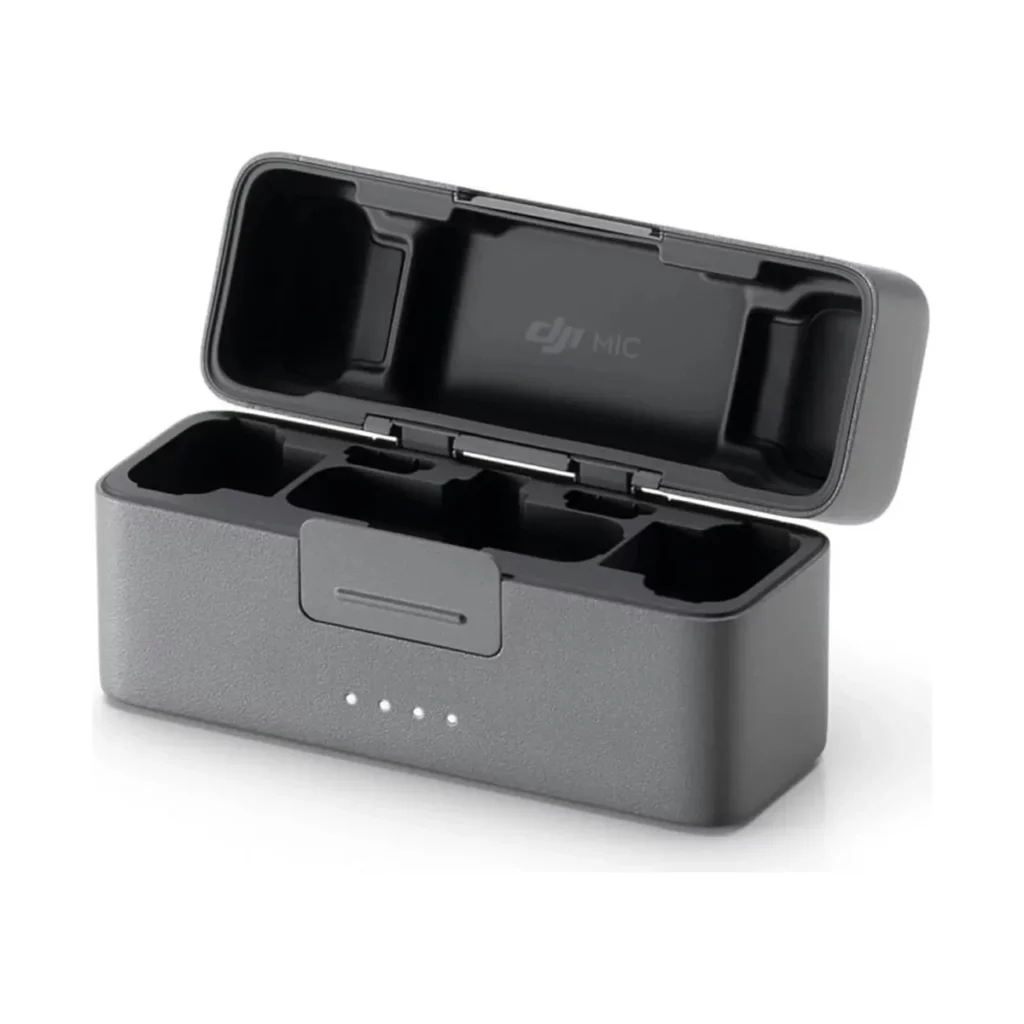 Boîtier de recharge DJI Mic 2 — vue 2 — accessoire micro sans fil DJI à Dakar chez Compustore