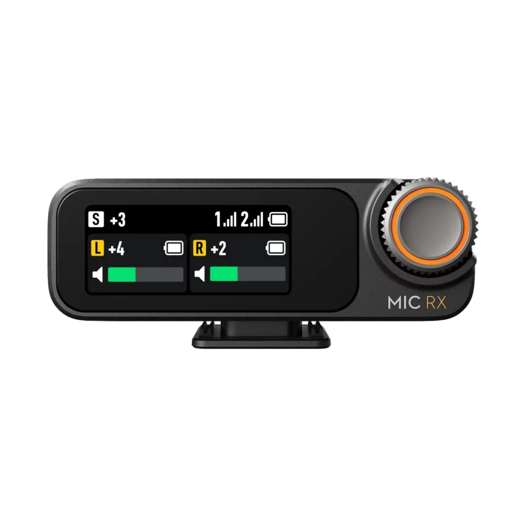 DJI Mic 2 (1 émetteur + 1 récepteur) — vue 2 — accessoire micro sans fil DJI à Dakar chez Compustore