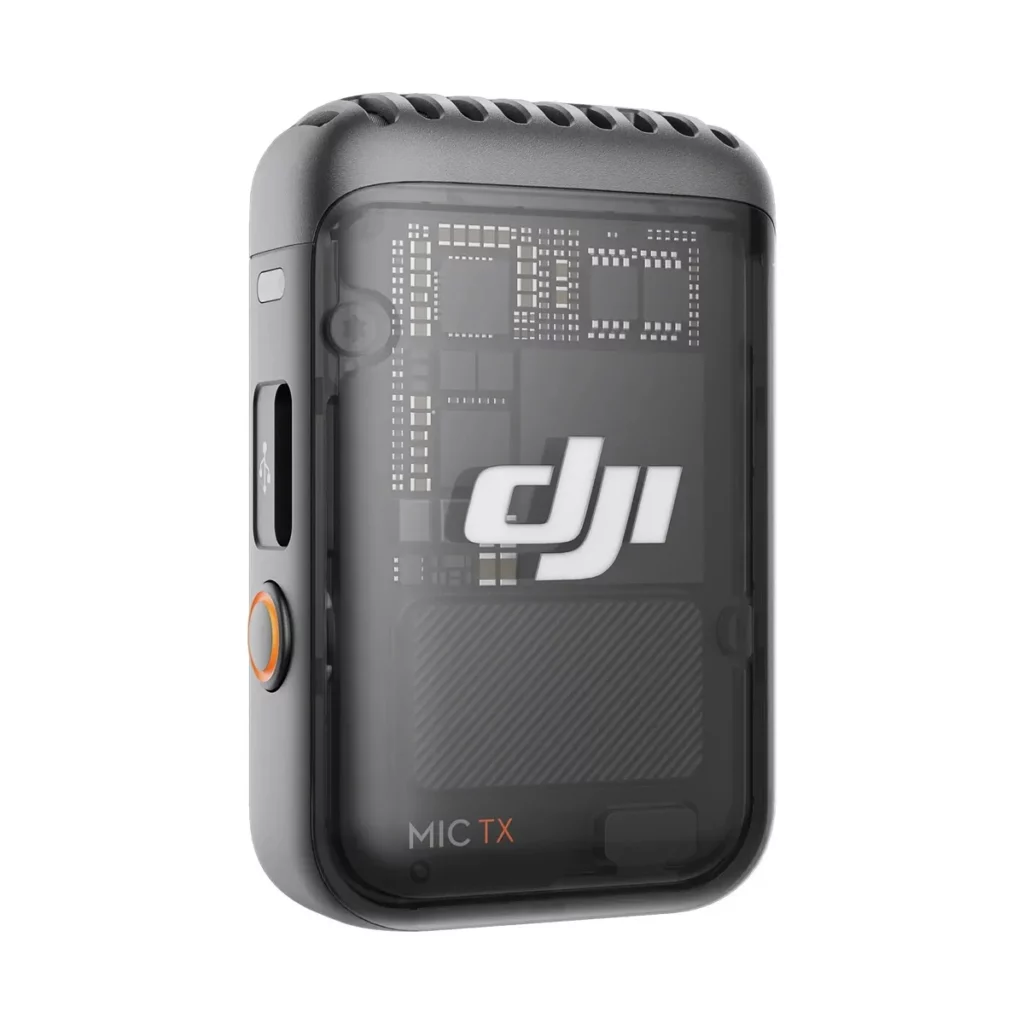 DJI Mic 2 (1 émetteur + 1 récepteur) — vue 3 — accessoire micro sans fil DJI à Dakar chez Compustore