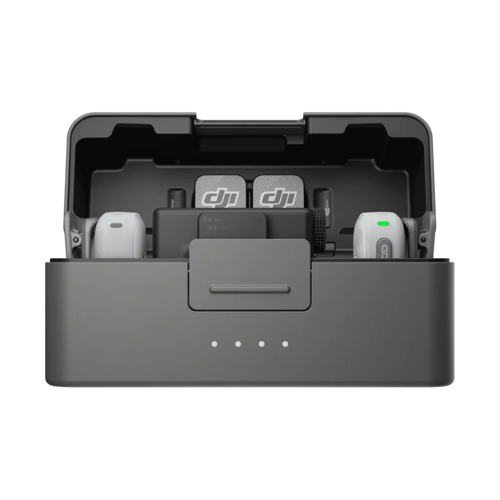 DJI Mic Mini 2 (2 émetteurs + 1 récepteur + boîtier de recharge)
