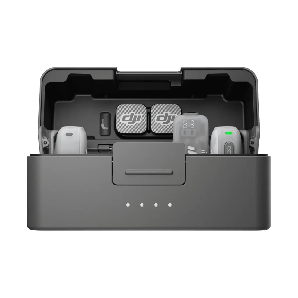 DJI Mic Mini 2 (2 émetteurs + 1 récepteur mobile + boîtier de recharge)