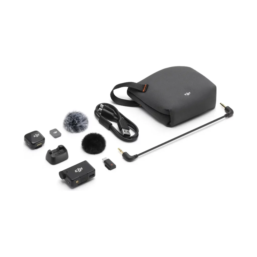 DJI Mic Mini (1 émetteur + 1 récepteur) — vue 4, micro sans fil DJI à Dakar