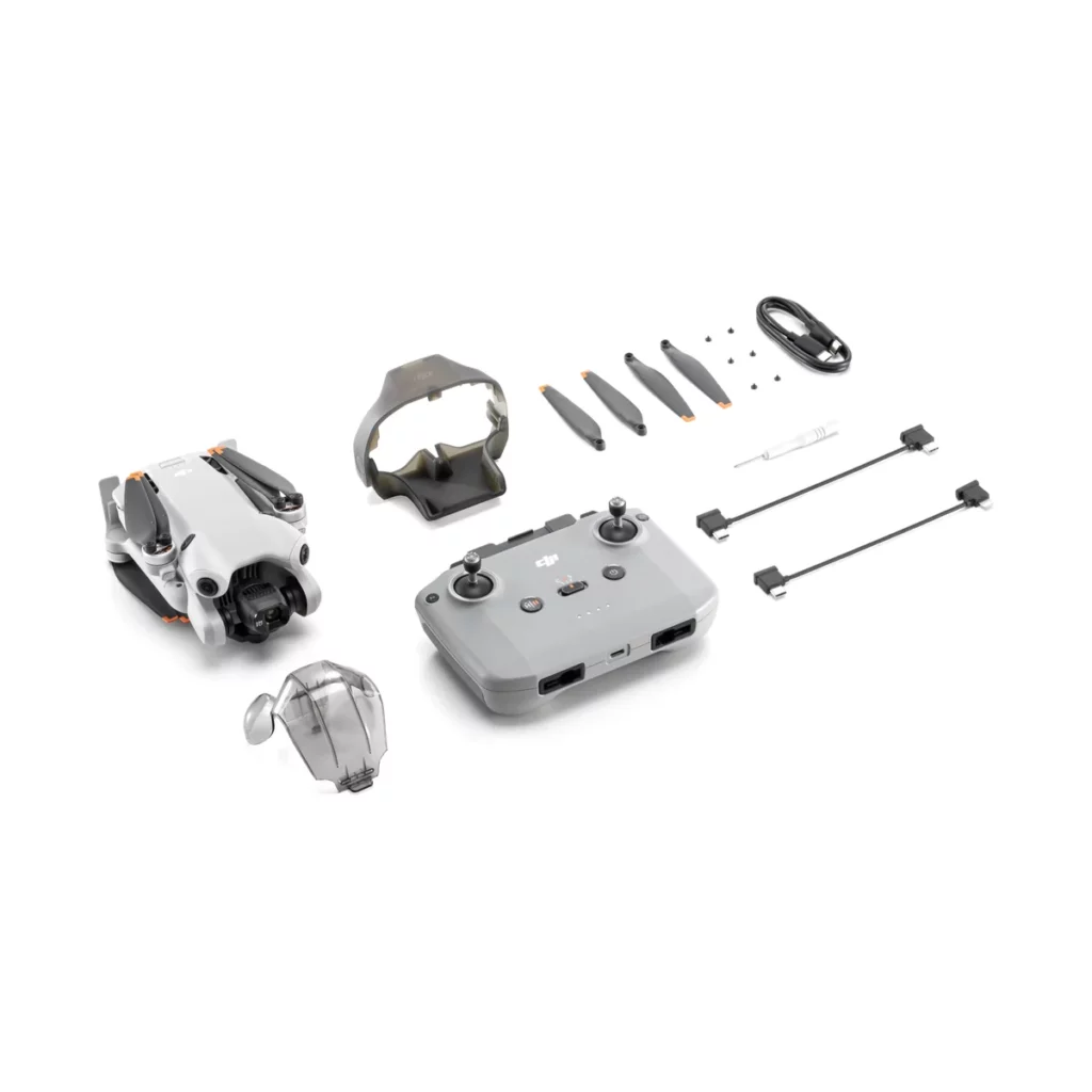 DJI Mini 4 Pro (RC-N2) – vue 3, disponible à Dakar chez Compustore