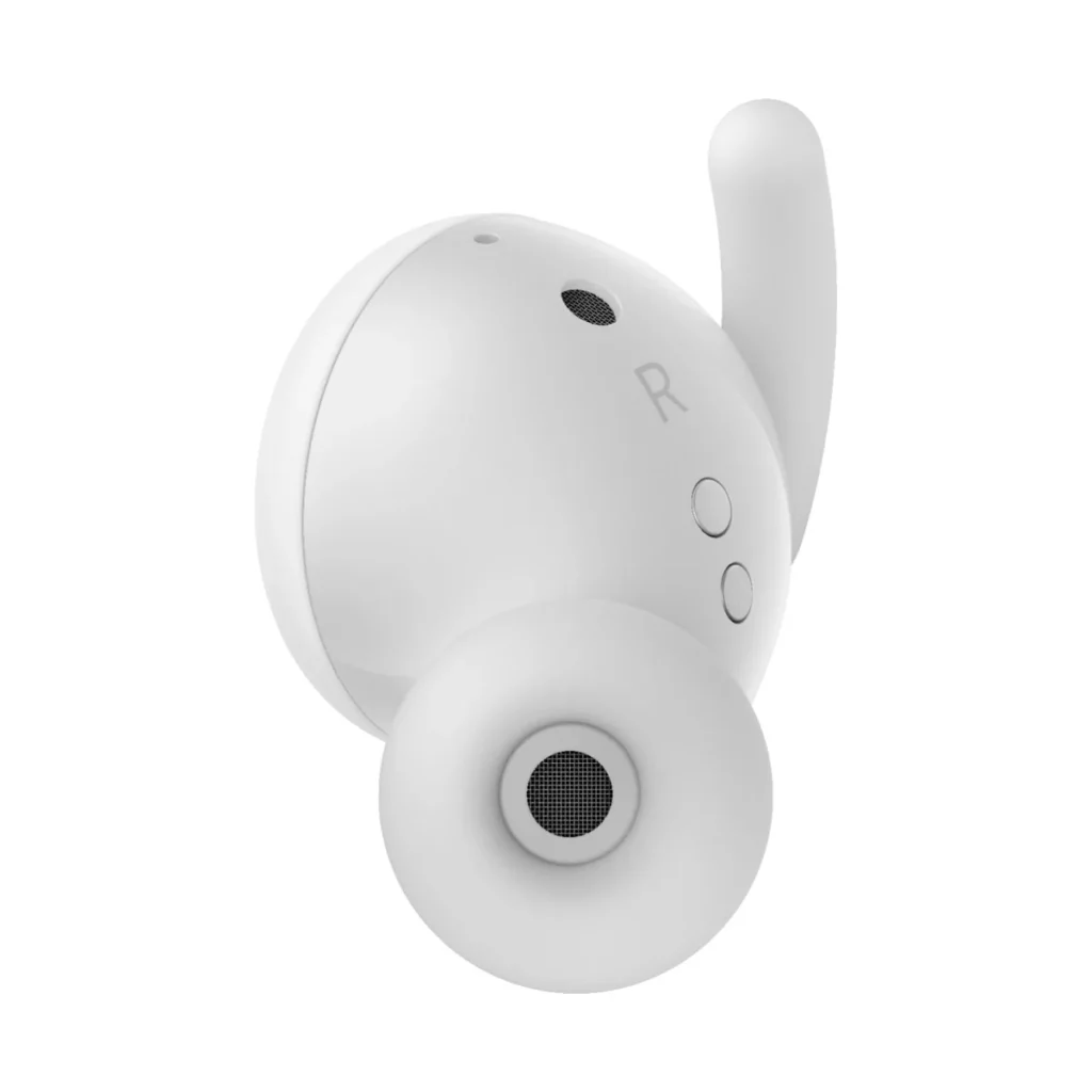 Ecouteurs sans fil Google Pixel Buds A-Serie à reduction de bruit passive Blanc et Bleu – vue 2, disponible à Dakar chez Compustore