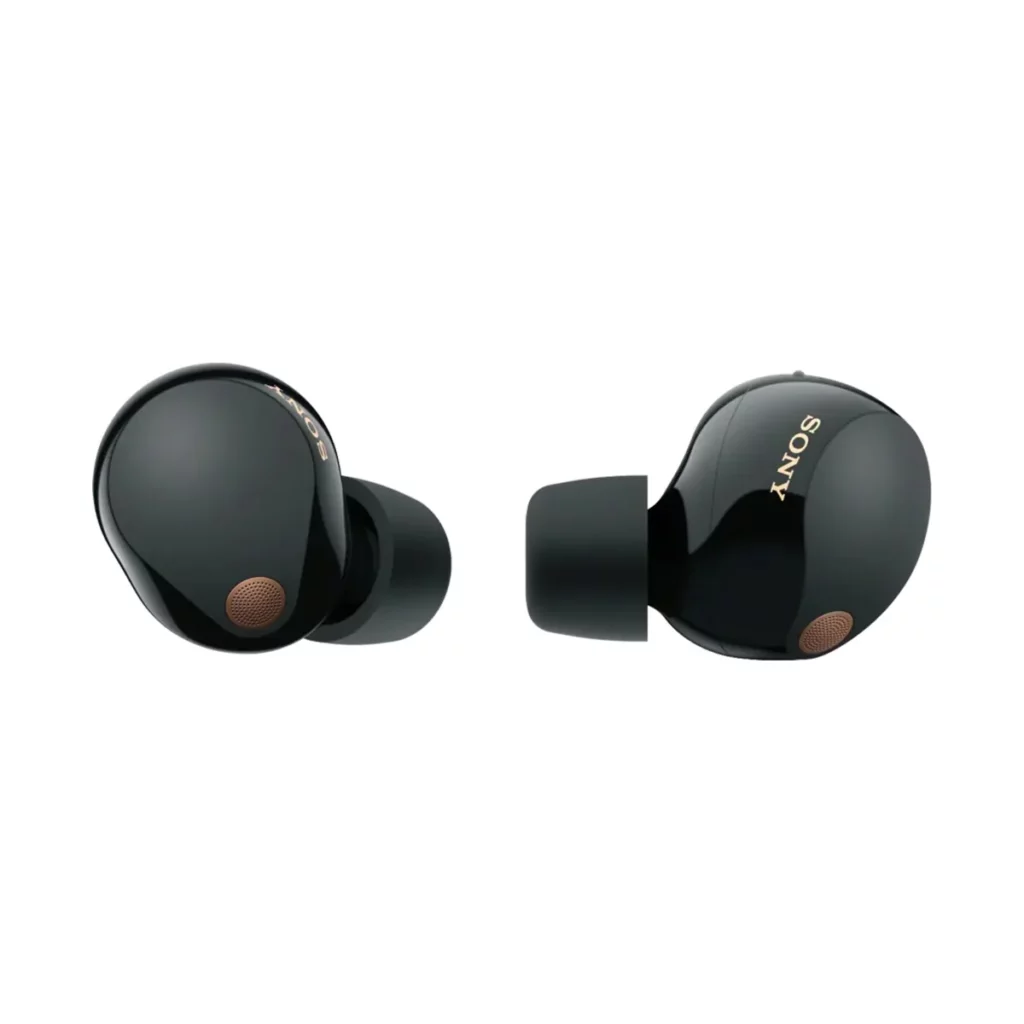 Écouteurs Sony WF-1000XM5 – vue 2, disponible à Dakar chez Compustore