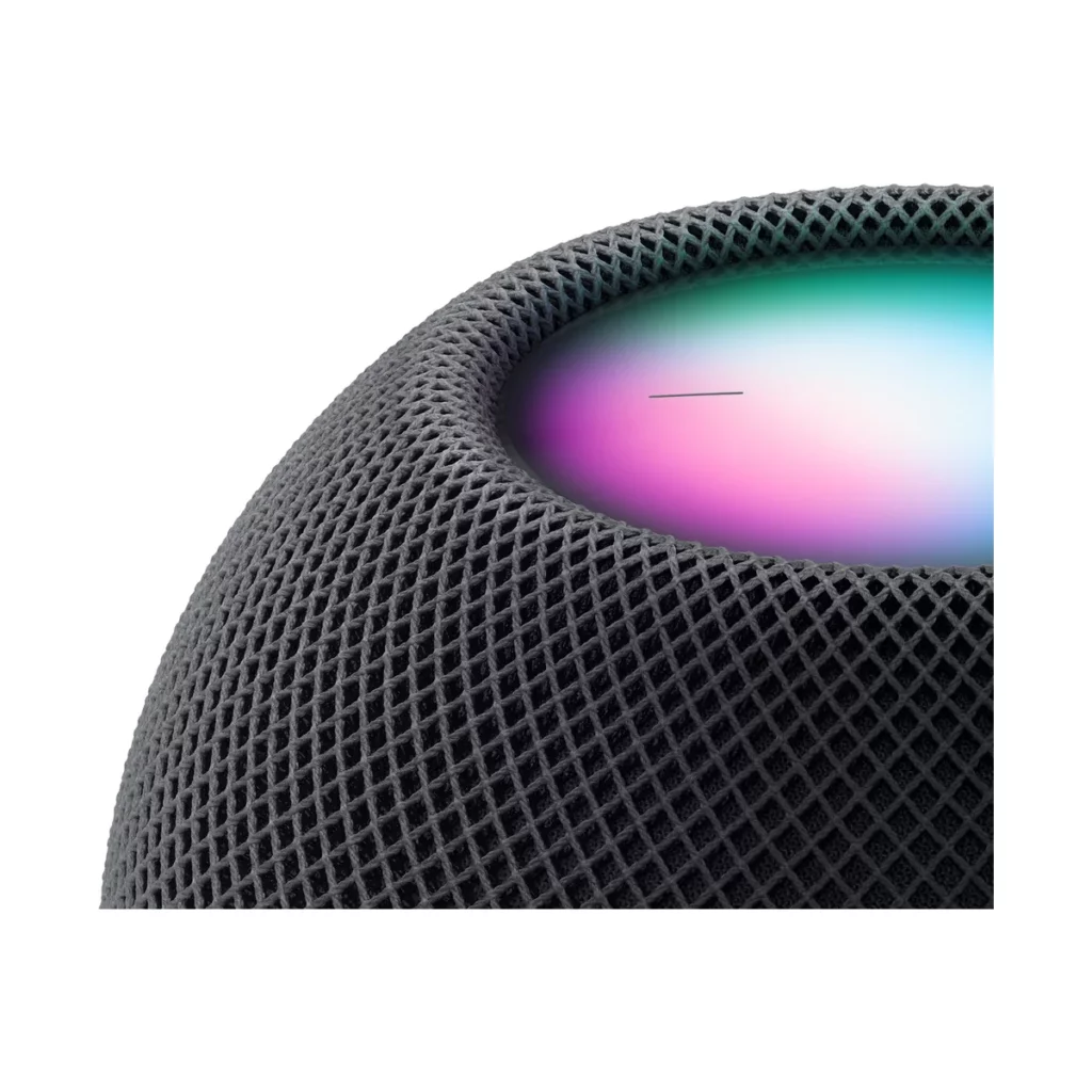 HomePod mini – vue 3, disponible à Dakar chez Compustore