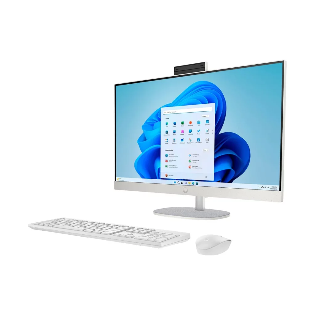 HP All-in-One 27-cr (2024) – vue 2, disponible à Dakar chez Compustore