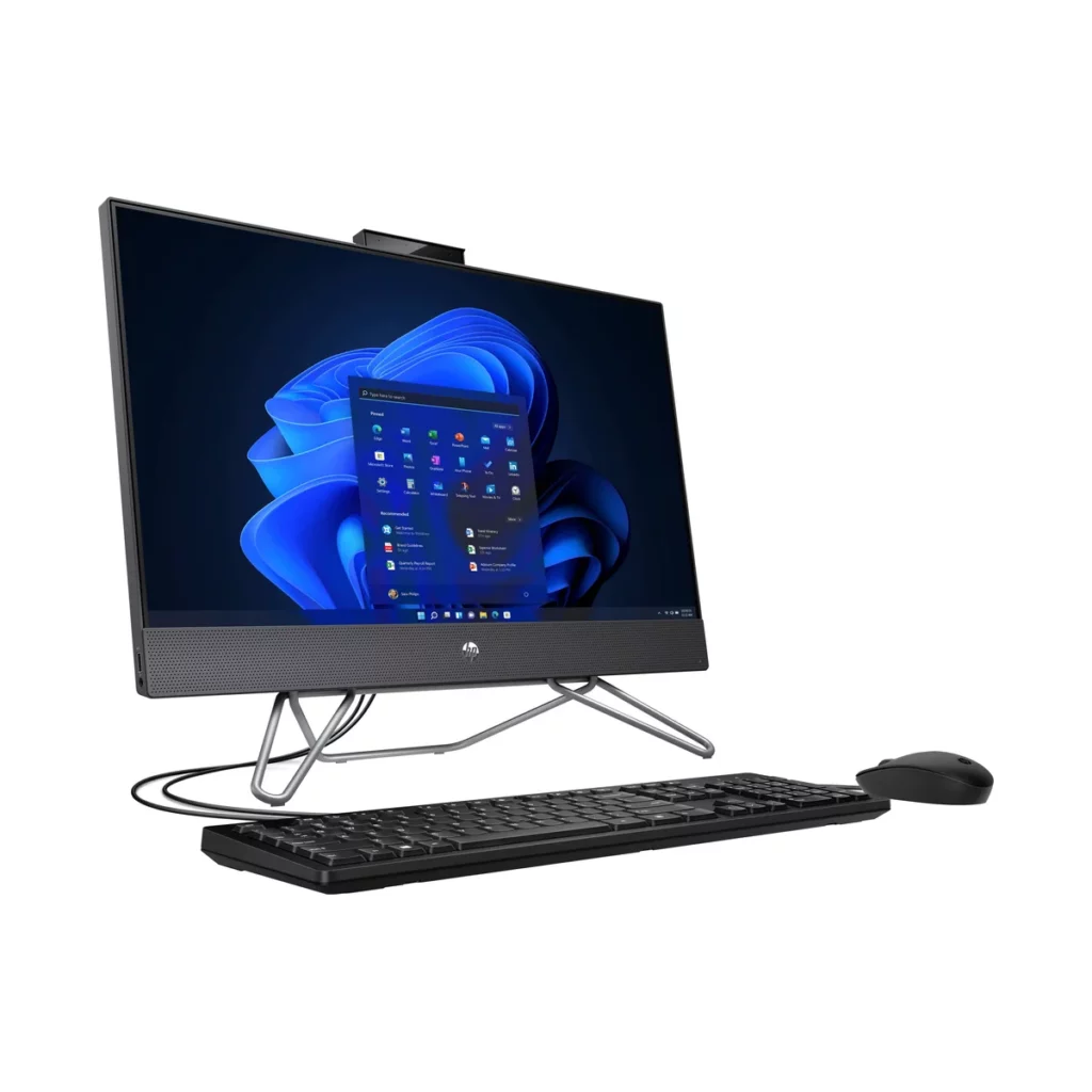 HP All-in-One – intel core i5 12th, 8go ddr4, 512go ssd, 23.8″FHD – vue 1, disponible à Dakar chez Compustore