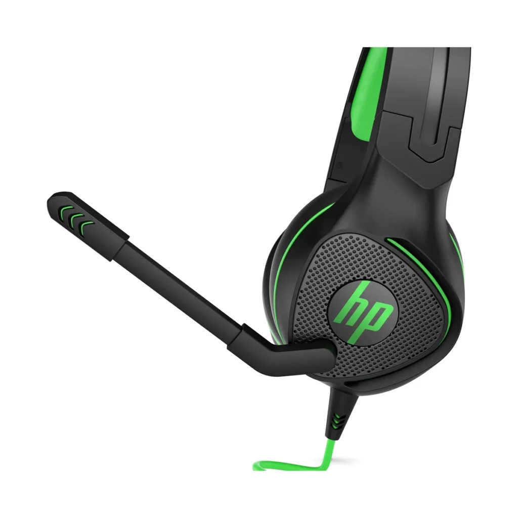 HP Pavilion Gaming 400 headset Binaural Bandeau Noir, Vert – vue 1, disponible à Dakar chez Compustore