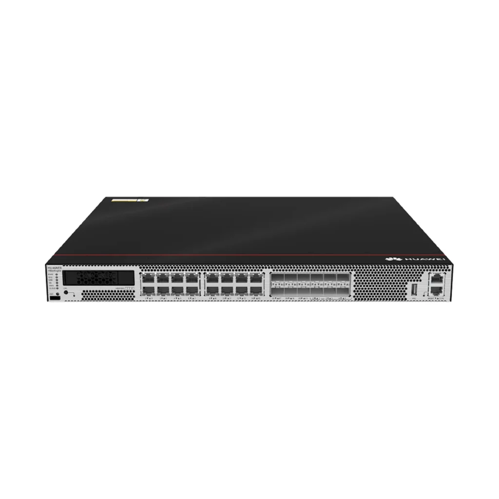 Pare-feu Huawei USG6625E-AC – 16 × GE, 6 × GE SFP, 6 × 10GE SFP+, 20 Gbit/s