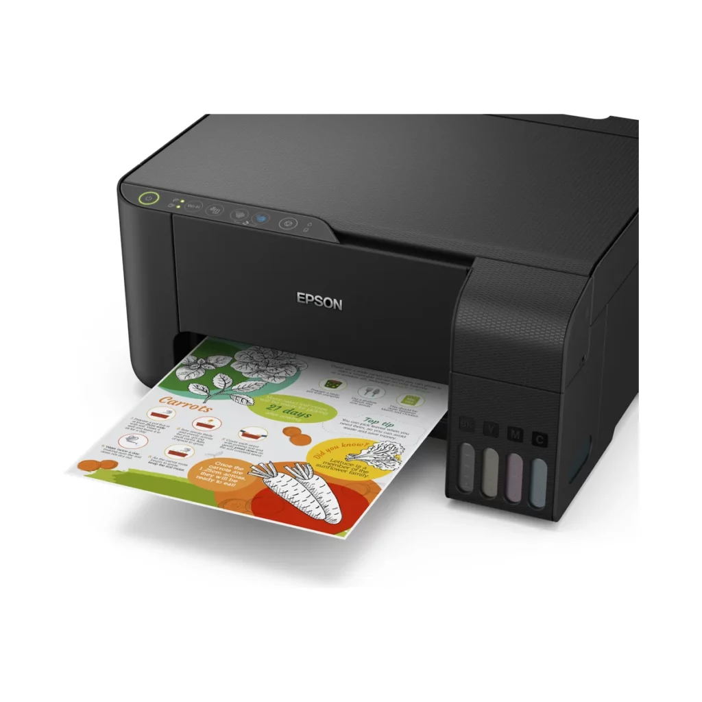 Imprimante Epson L3150 – Multifonction Couleur – Jet d’encre 3-en-1 – vue 3, disponible à Dakar chez Compustore