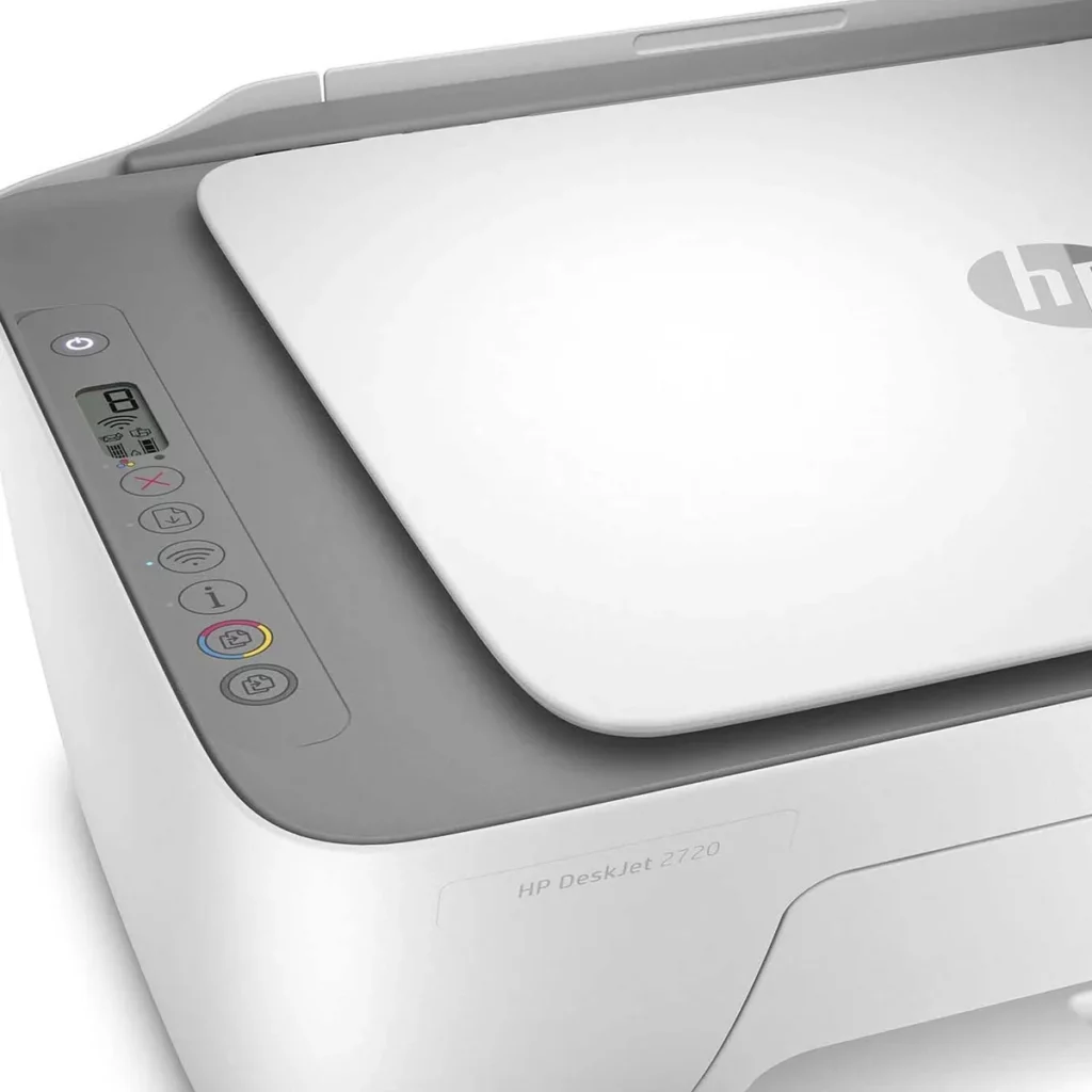 Imprimante Multifonction HP Deskjet 2720 – Couleur – impression Jusqu’à 1 200 x 1 200 ppp rendus – vue 3, disponible à Dakar chez Compustore