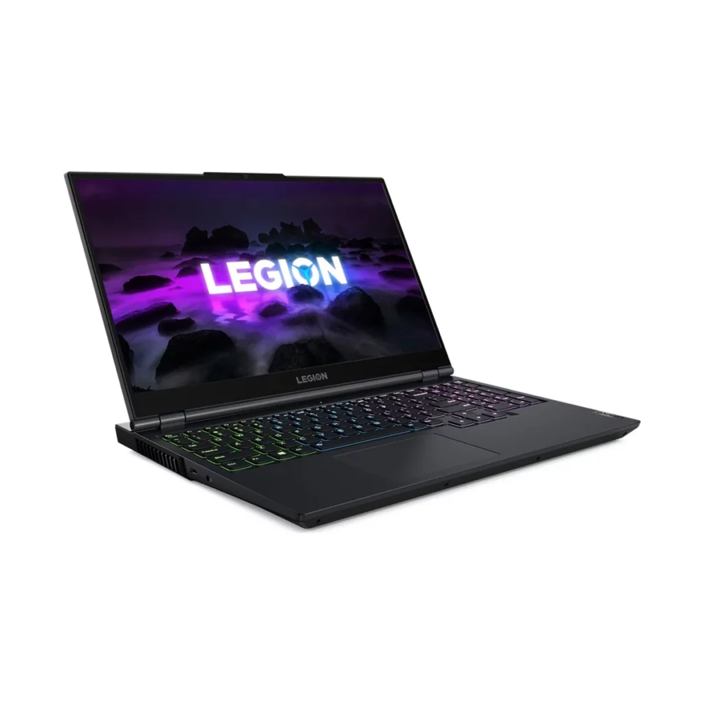 Lenovo Legion 5 AMD Ryzen 5, 16go ddr4, 512go ssd, rtx3070 8go, 15.6″FHD – vue 1, disponible à Dakar chez Compustore
