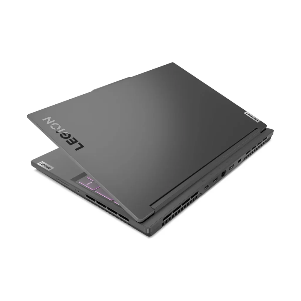 Lenovo Legion S5 AMD Ryzen 7 de 3.8GHz, 16go ddr4, 512go ssd, rtx4060 8go, 16″WQXGA – vue 2, disponible à Dakar chez Compustore