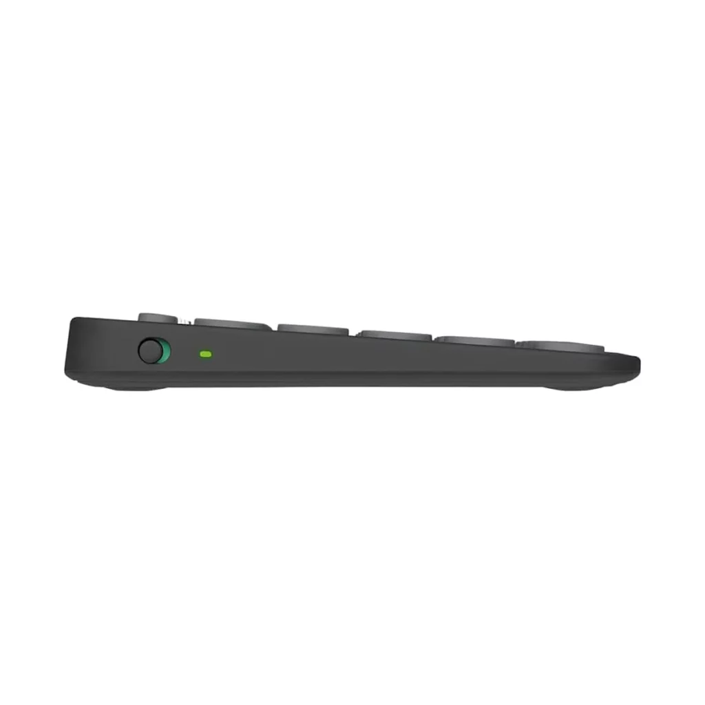 Logitech Pebble Keys 2 K380s – Clavier Bluetooth multi-appareils (AZERTY) – vue 2, disponible à Dakar chez Compustore
