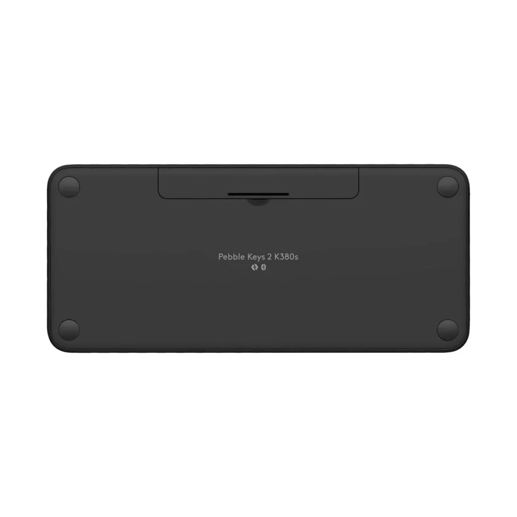 Logitech Pebble Keys 2 K380s – Clavier Bluetooth multi-appareils (AZERTY) – vue 3, disponible à Dakar chez Compustore