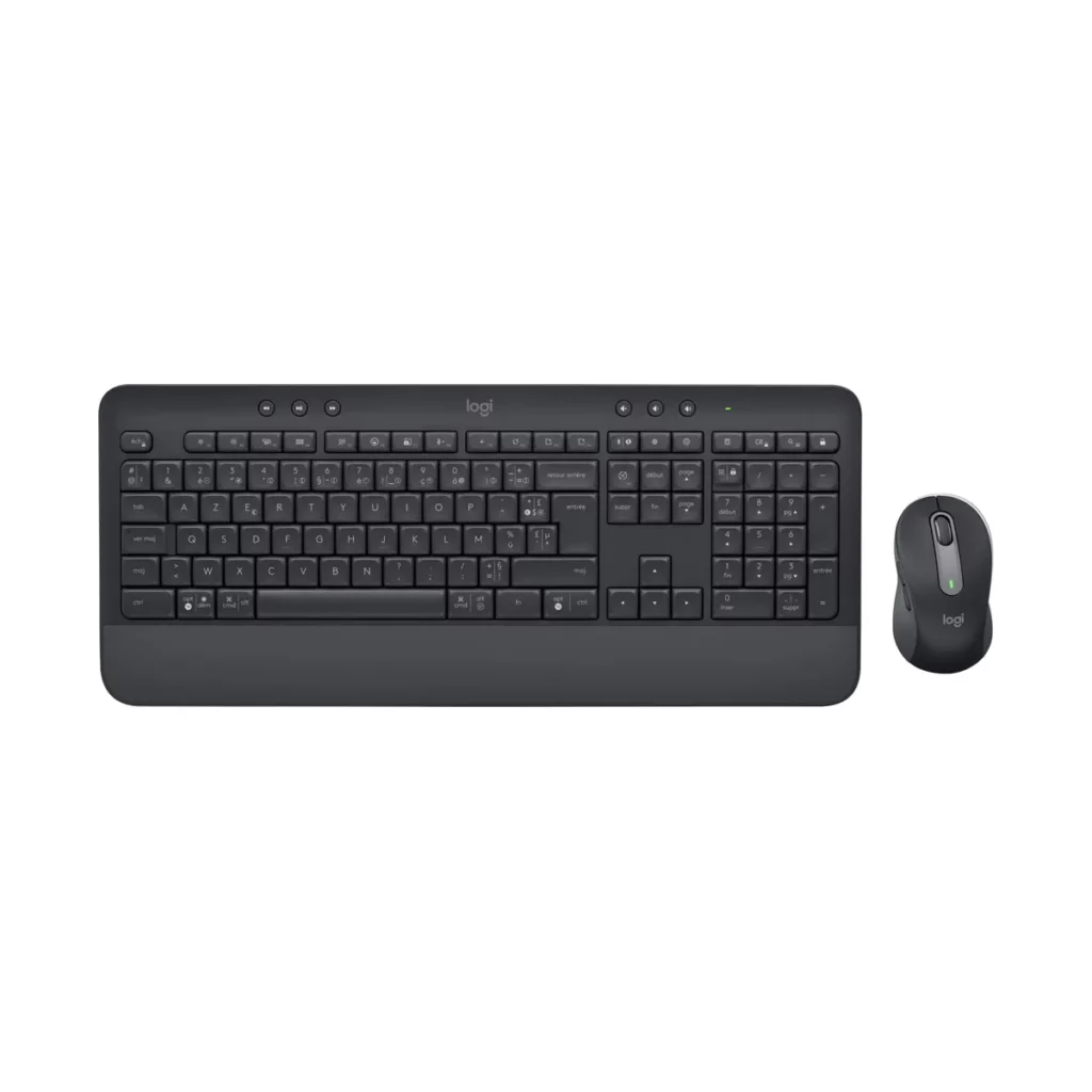 Logitech Signature MK650 – Combo clavier + souris sans fil – vue 1, disponible à Dakar chez Compustore