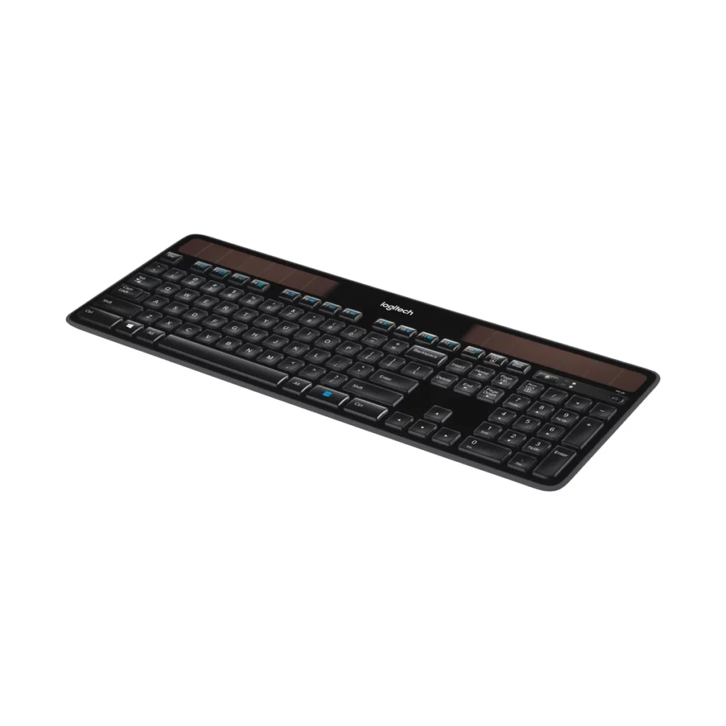 Logitech Wireless Solar Keyboard K750 – vue 1, disponible à Dakar chez Compustore
