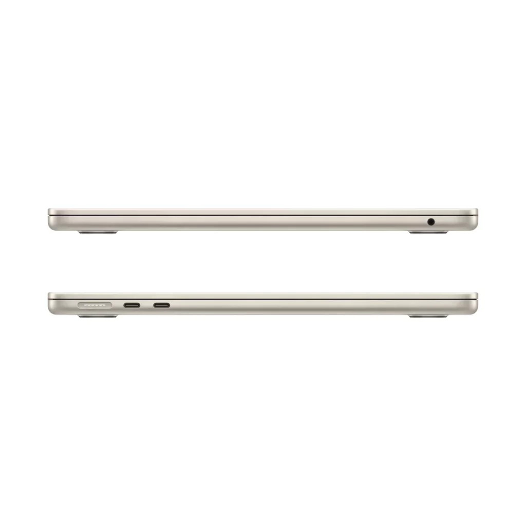 MacBook Air M2 13.6″ Puce Apple M2, 8go ddr4, 256go ssd, Lumiaire Stellaire – vue 3, disponible à Dakar chez Compustore
