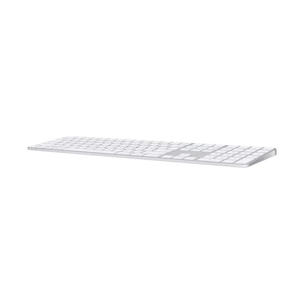 Magic Keyboard avec Touch ID et pavé numérique pour les Mac avec puce Apple (USB‑C) – vue 3, disponible à Dakar chez Compustore