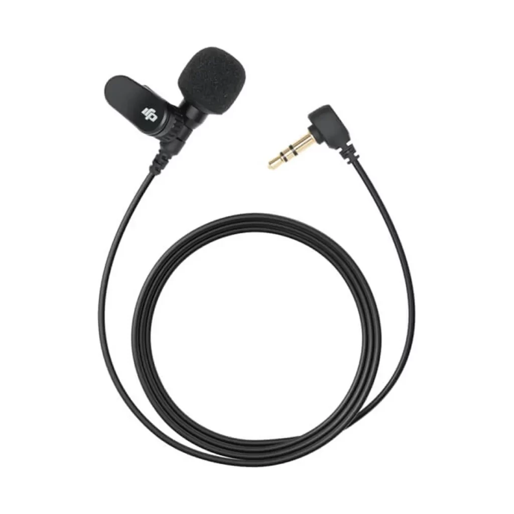 Micro-cravate filaire DJI (Lavalier Mic) — vue 2 — accessoire micro sans fil DJI à Dakar chez Compustore