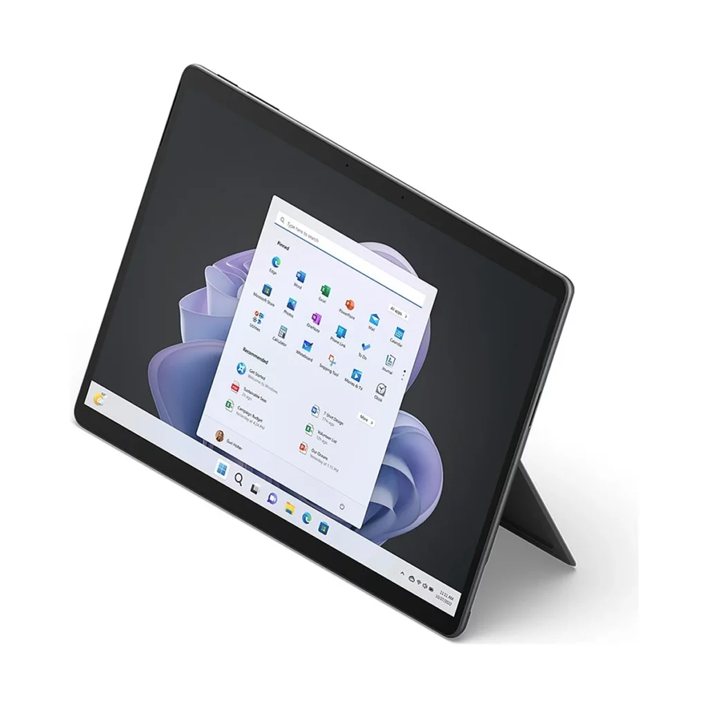 Microsoft Surface Pro 9 13″ Intel Core i7 16 Go RAM 512 Go SSD Graphite – vue 3, disponible à Dakar chez Compustore