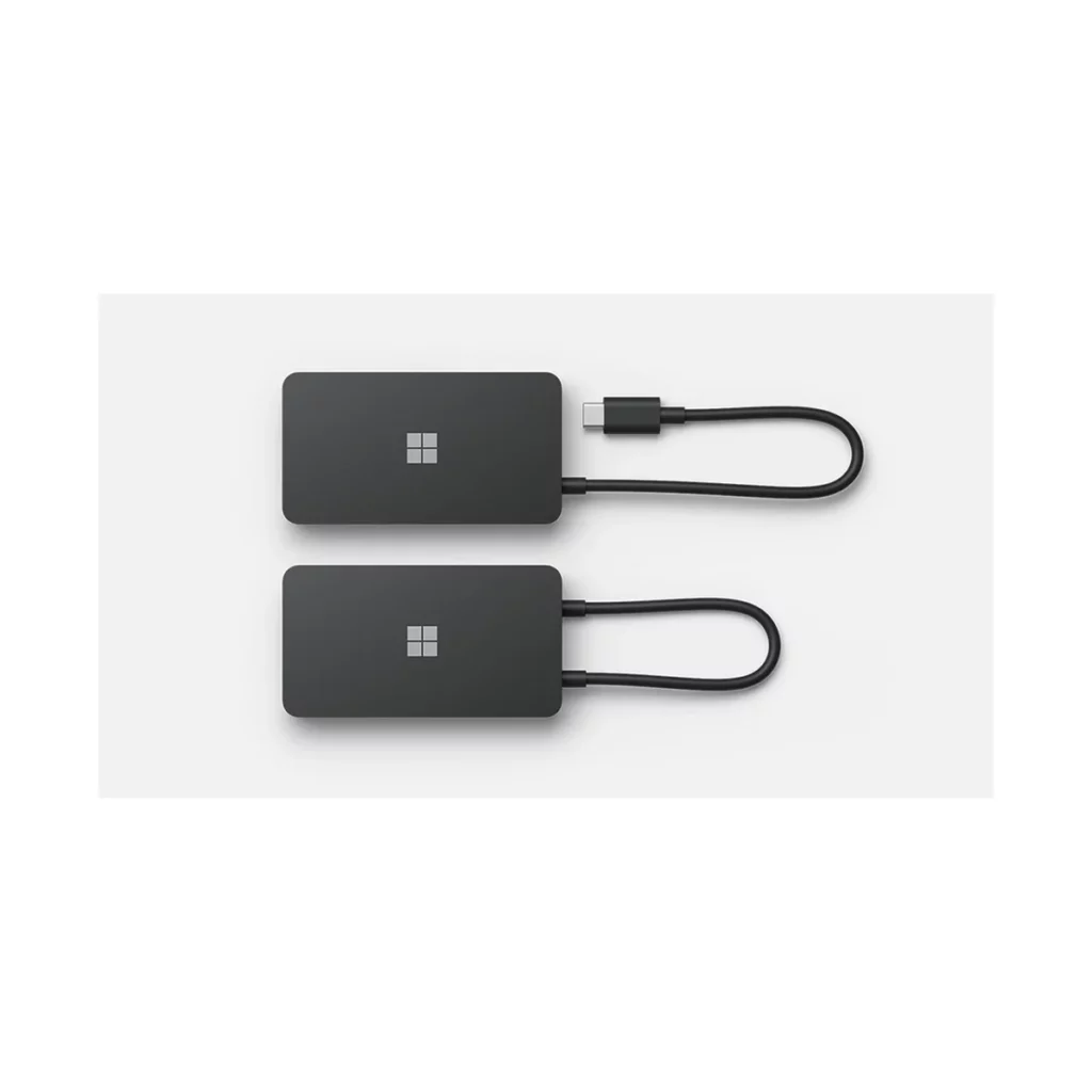 Microsoft USB-C Travel Hub – Station d’accueil Multiports – USB-C – VGA, HDMI – 1GbE – vue 2, disponible à Dakar chez Compustore