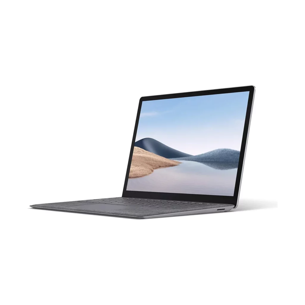PC Portable Surface Laptop 4 – intel core i7 – 16Go DDR4 – 512Go SSD – 13.3″ Tactile – vue 1, disponible à Dakar chez Compustore