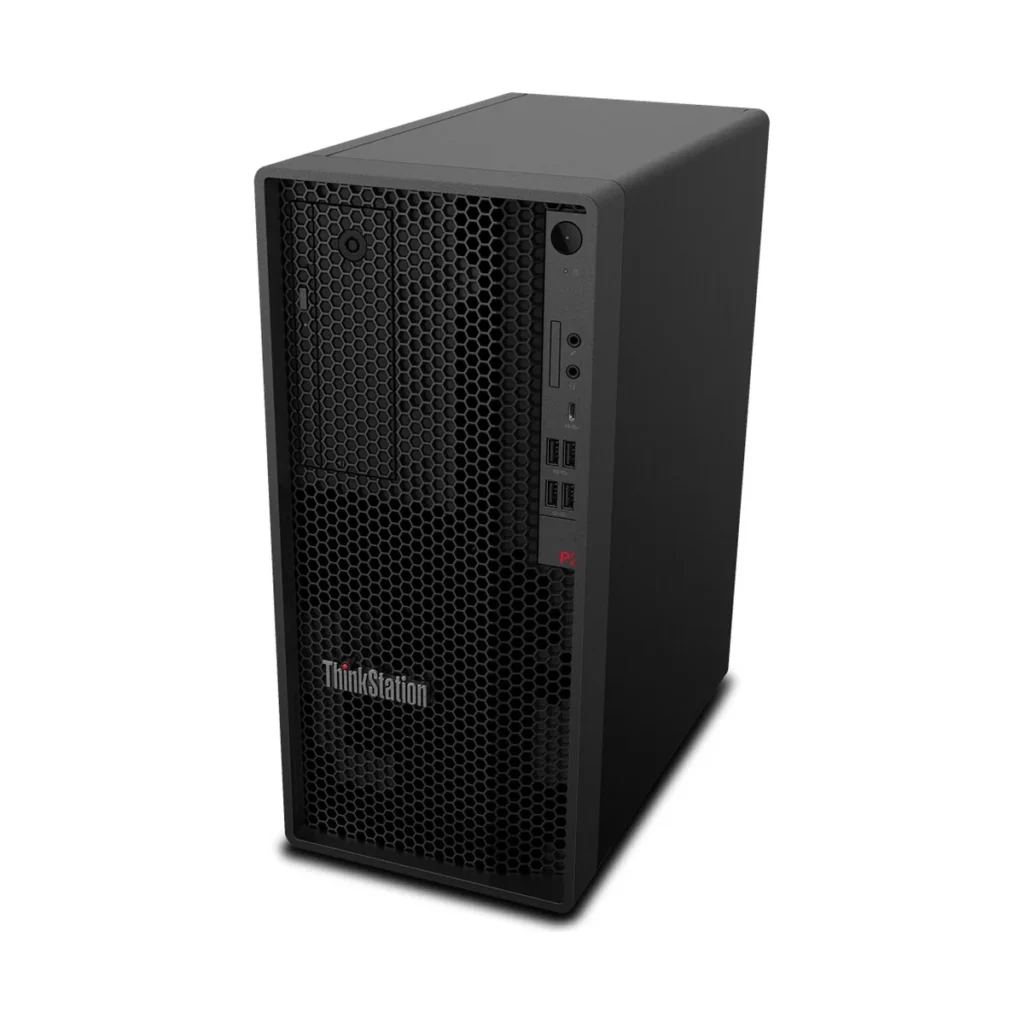 ThinkStation Lenovo P2 Tower – core i7 13th – 16Go ddr4 – 512Go SSD – Nvidia 8Go dedie – vue 1, disponible à Dakar chez Compustore