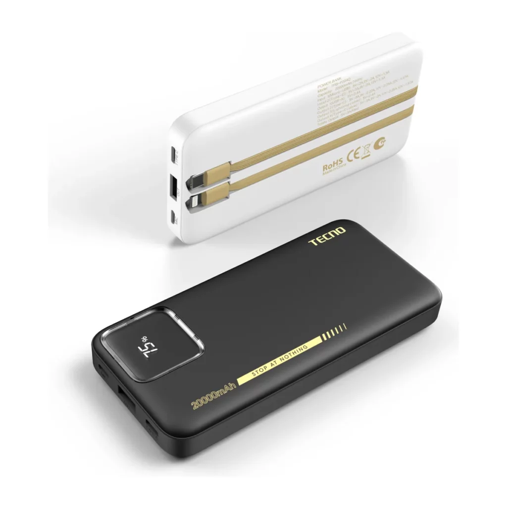 Power Bank Tecno P204Q 20000 mAh