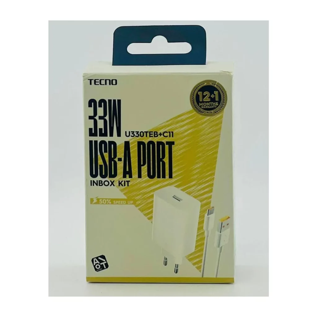 Chargeur Tecno U330TEB+C11