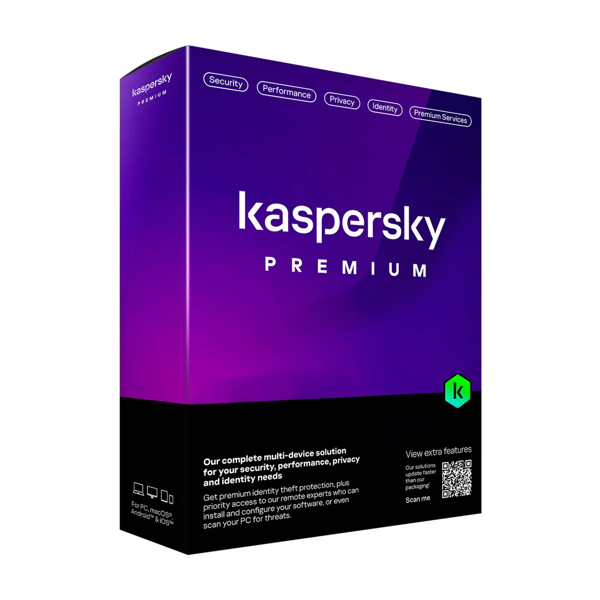 Kaspersky Premium - 1 an / 1 appareil